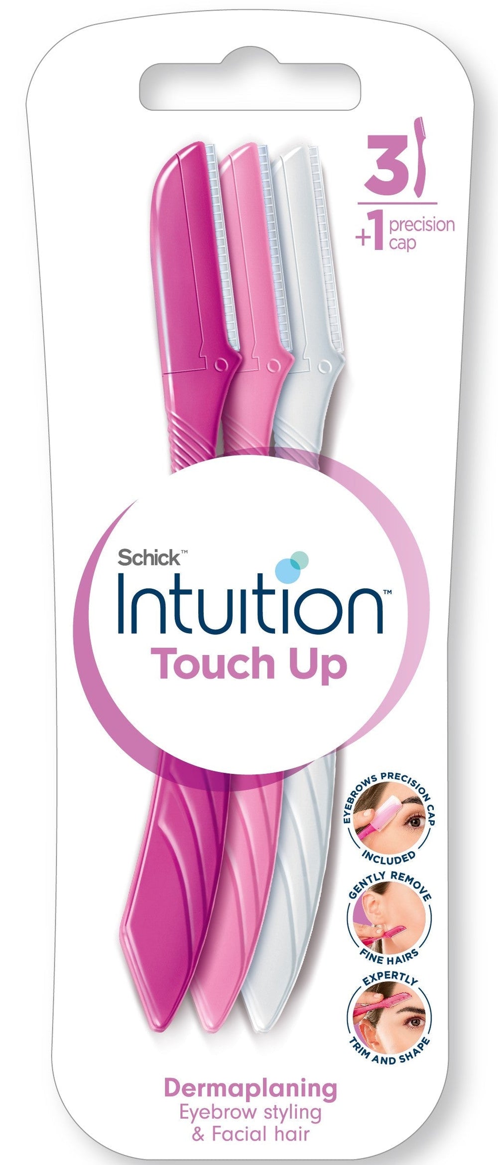 Schick Intuition Touch Up Eyebrow Styling & Facial Hair
