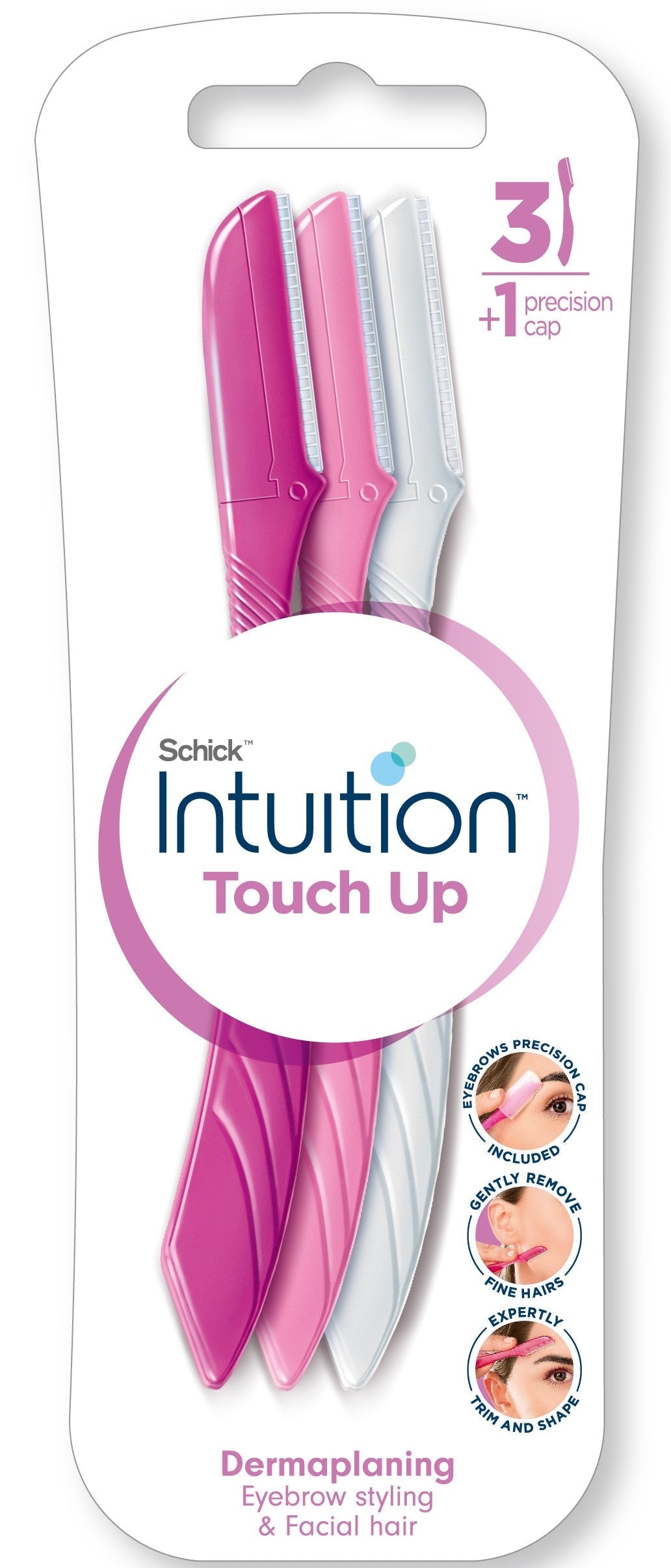 Schick Intuition Touch Up Eyebrow Styling & Facial Hair