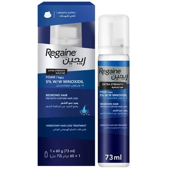 Regaine Hair Regrowth 5% Foam 73ml Minoxidil