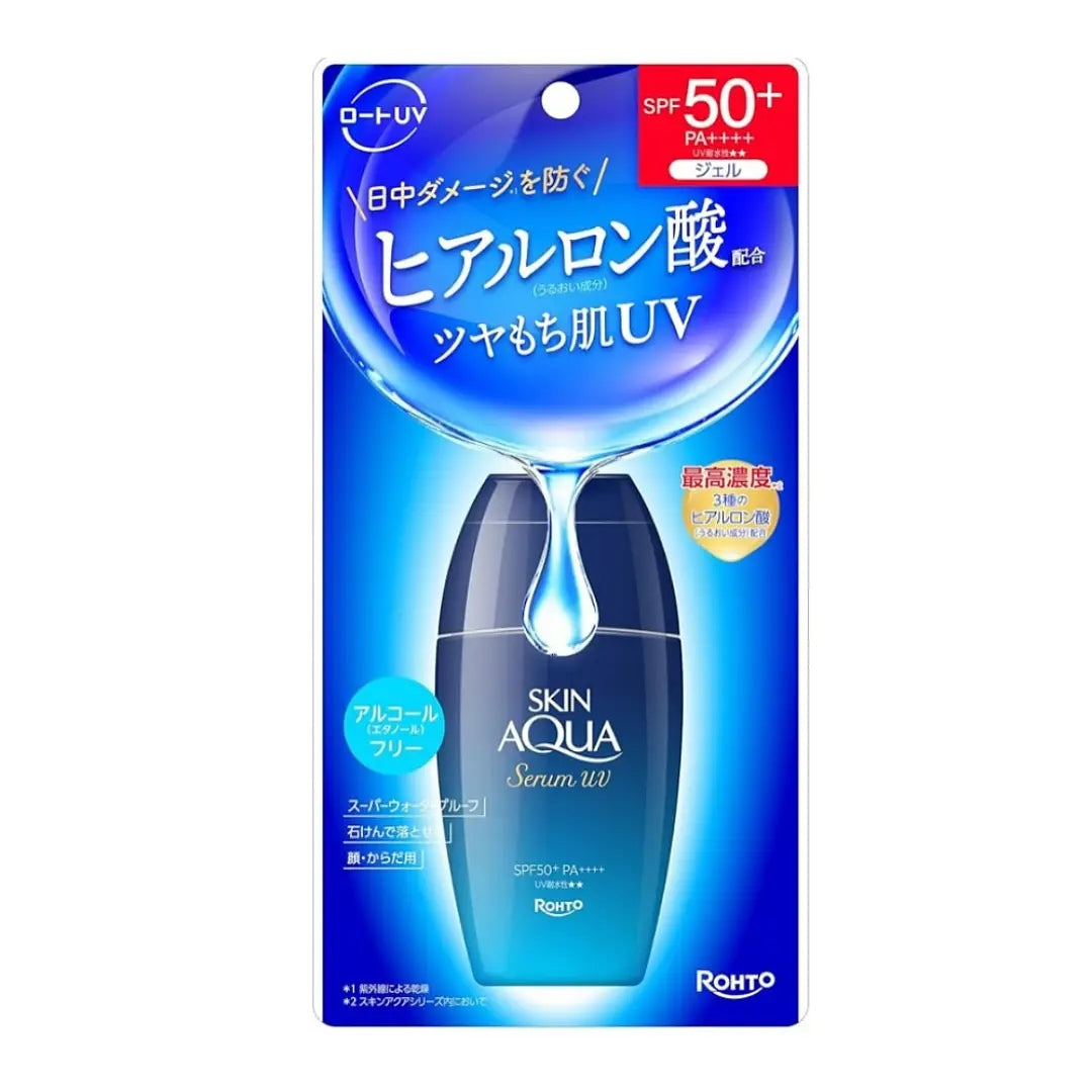 Rohto Mentholatum - Skin Aqua Hyaluronic Serum UV SPF 50+ PA++++