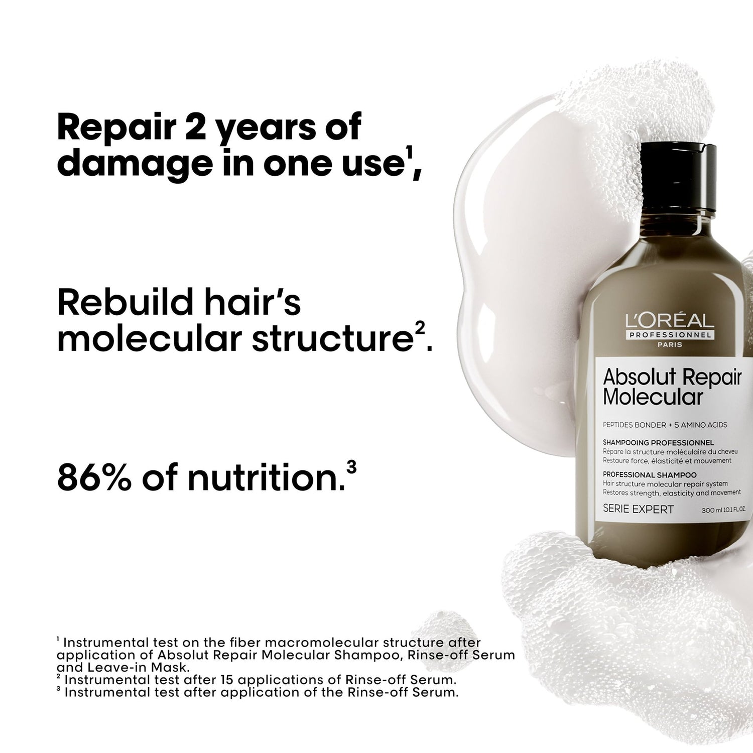 L’Oreal Professionnel Absolut Repair Molecular Shampoo - 300ml