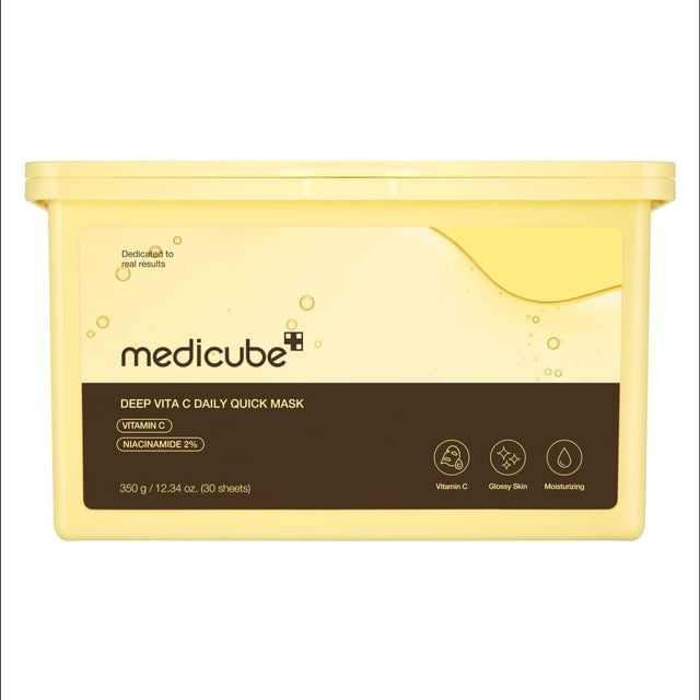 medicube - Deep Vita C Daily Quick Mask - 30 sheets