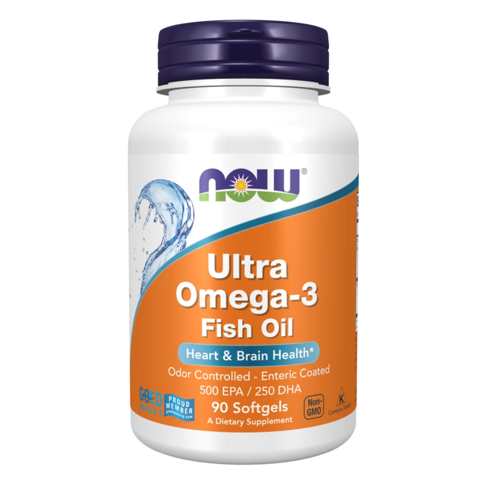 Now supplements, Ultra Omega 3 Fish Oil 90 Softgels