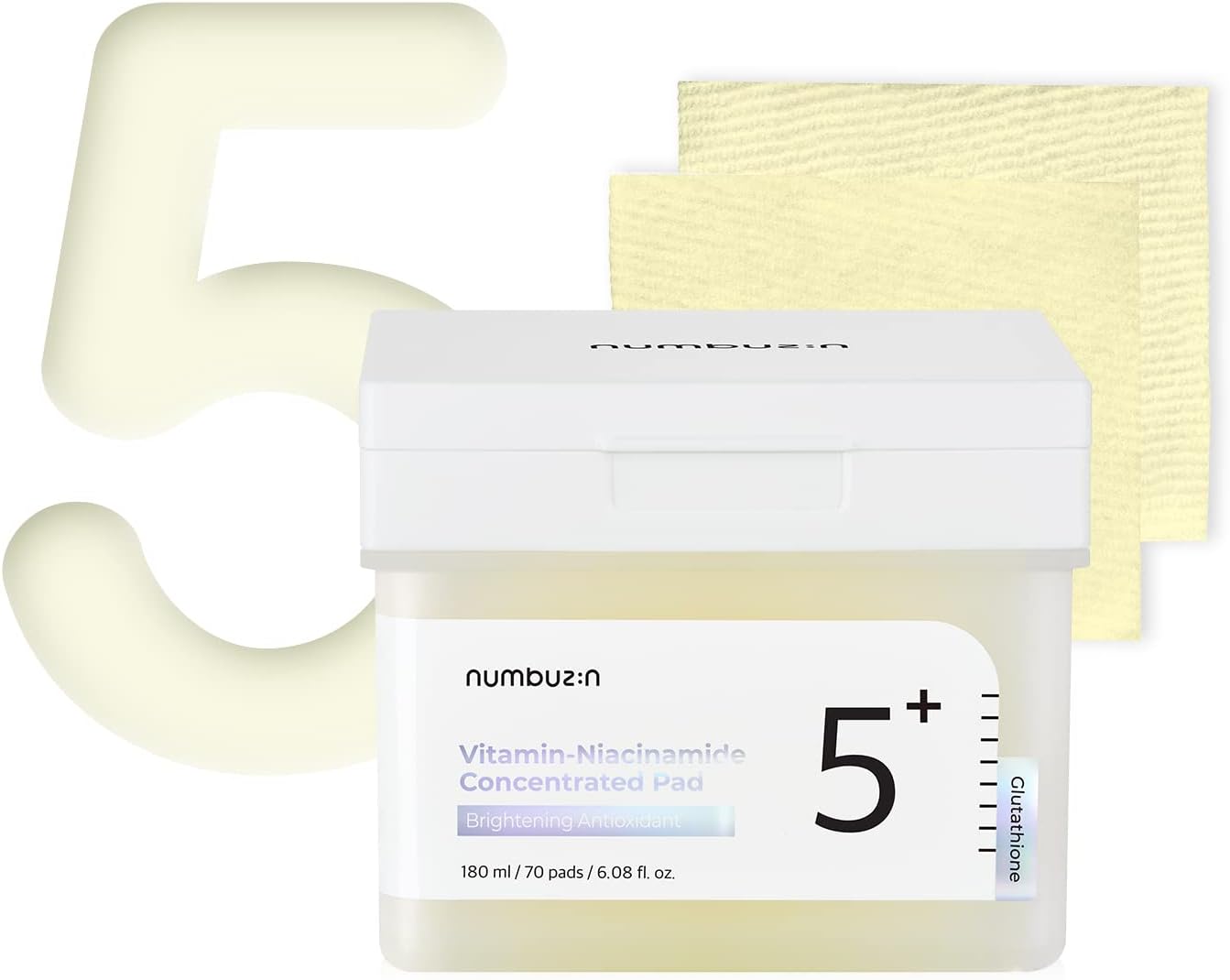 numbuzin - No.5 Vitamin-Niacinamide Concentrated Pad