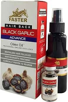 Faster - Black Garlic Advance Hair Spray (White)