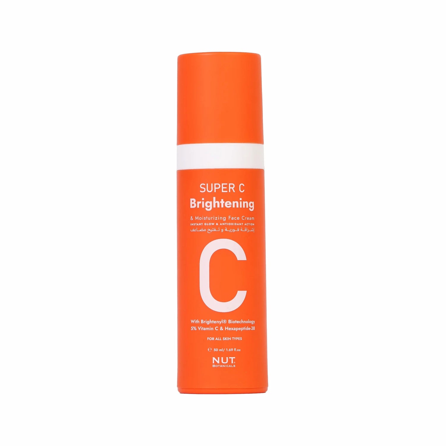NUT Botanicals - Super C Brightening and Moisturizing Face Cream 50ml