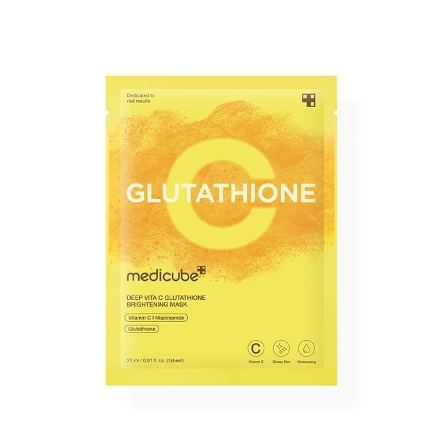 medicube - Deep Vita C Glutathione Brightening Mask 27ml x 1 sheet