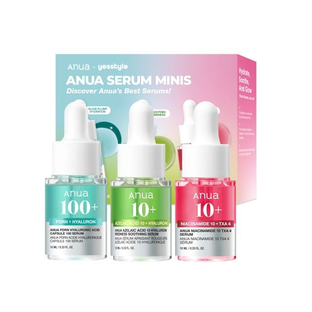 Anua - YesStyle Exclusive Serum Mini Trio Set (3pcs)