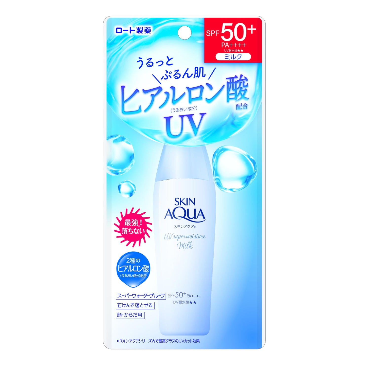 Rohto Mentholatum - Skin Aqua UV Super Moisture Milk SPF 50+ PA++++ 40ml