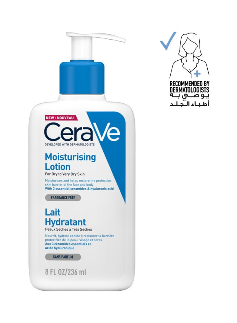 CeraVe - Moisturizing Lotion For Dry To Very Dry Skin With Hyaluronic Acid
