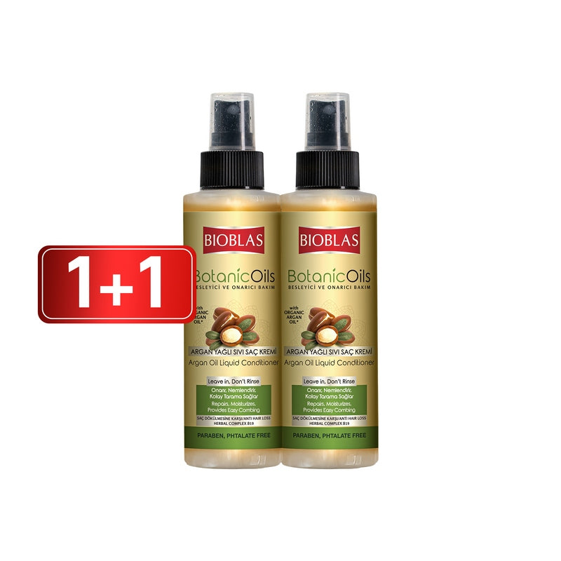 Bioblas - Anti Hair Loss Herbal Oil Argan Care 65ml - 1+1 Offer