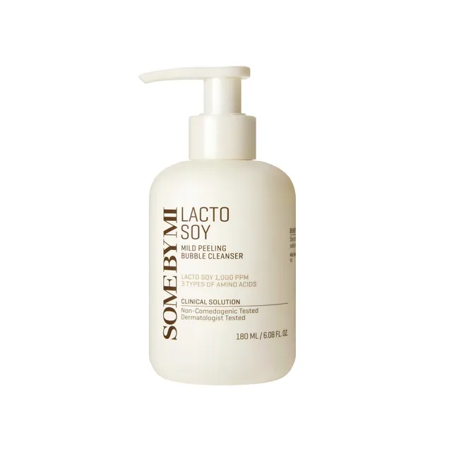 SOME BY MI - Lacto Soy Mild Peeling Bubble Cleanser 200 ml