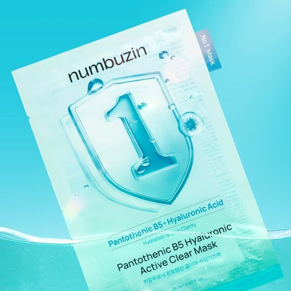 numbuzin - No.1 Pantothenic B5 Hyaluronic Active Clear Mask(1pc)