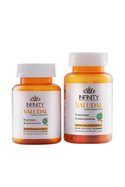 INFINITY - Valudal - 60+30 Gummies for vitamin D deficiency - Promopack