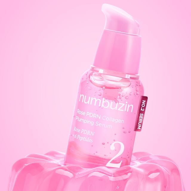 numbuzin - No.2 Rose PDRN Collagen Plumping Serum 30 ml