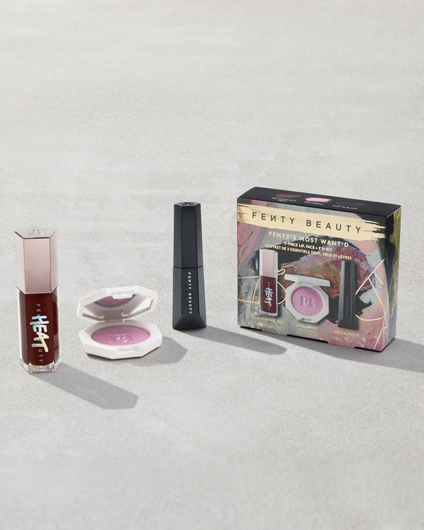 FENTY BEAUTY - Most Want'd 3 Piece Lip, Face + Eye Kit