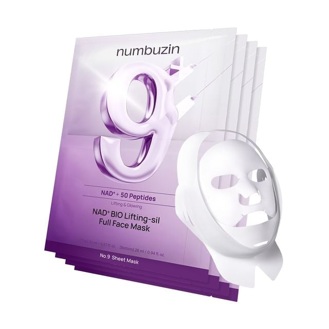numbuzin - No.9 NAD Bio Lifting-sil Full Face Mask (1pc)