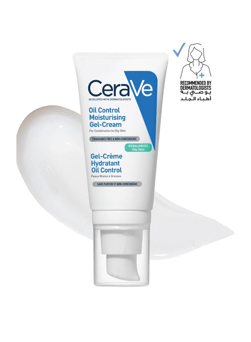 CeraVe - Oil Control Moisturising Gel-Cream For Oily Skin 52ml