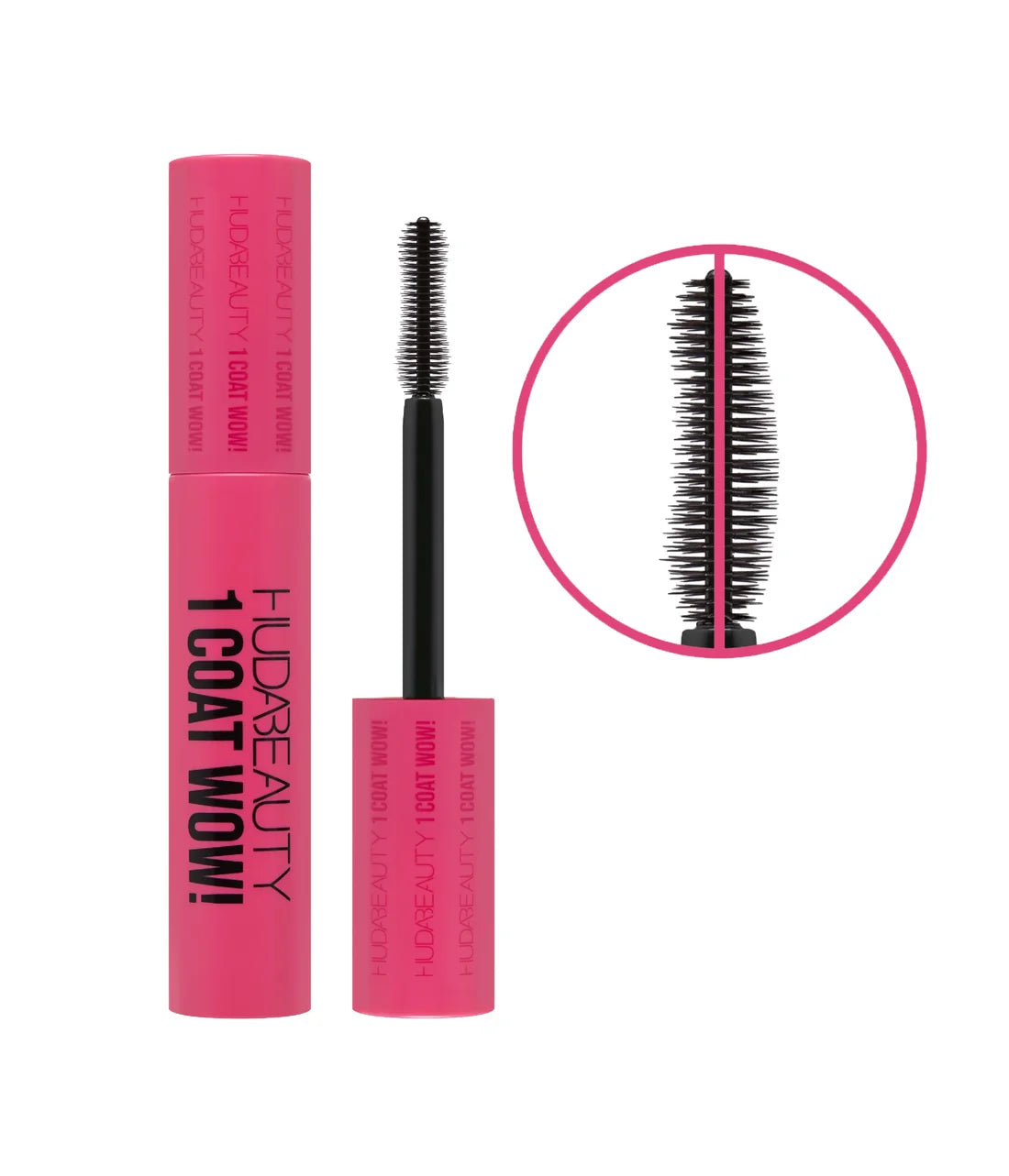 HUDA BEAUTY - 1 Coat WOW! Extra Volumizing And Lifting Mascara