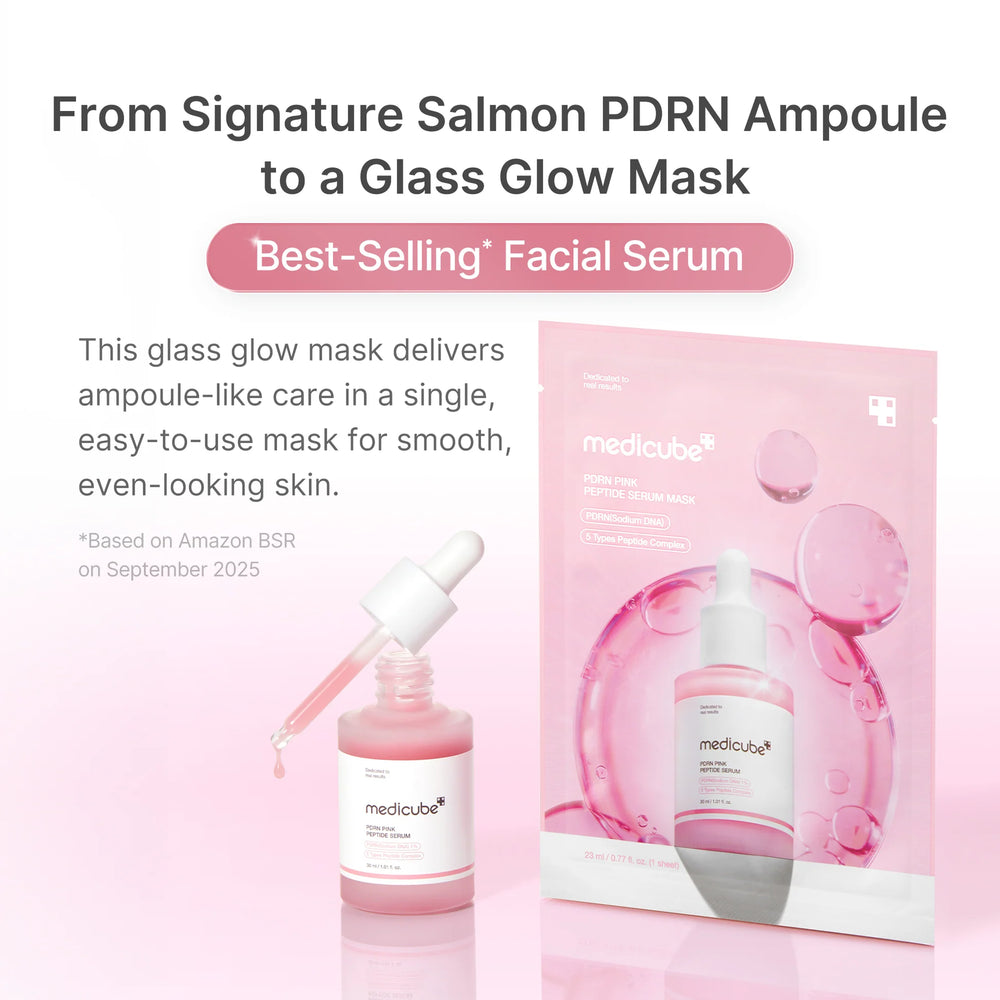 medicube - PDRN Pink Peptide Serum Mask (1 Sheet)