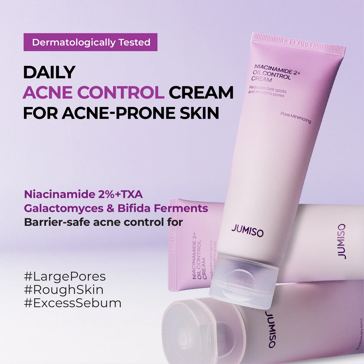 JUMISO - Niacinamide 2 + Oil Control Cream 80ml