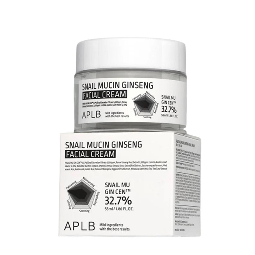 APLB - Snail Mucin Ginseng Facial Cream 55ml