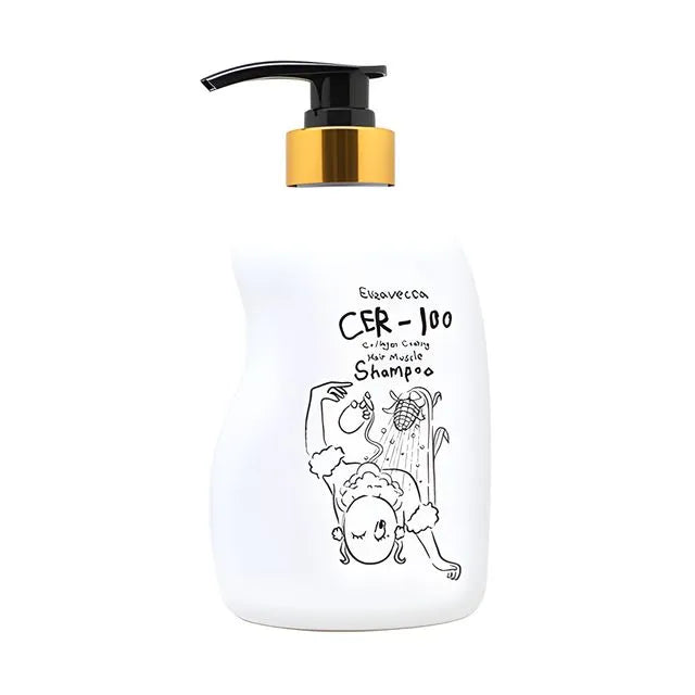 Elizavecca - CER-100 collagen coating hair muscle shampoo 500ml