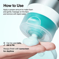 Anua - PDRN Hyaluronic Acid Moisturizing Cleansing Foam 150ml