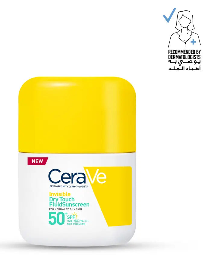CeraVe - Invisible Dry Touch Fluid Sunscreen SPF50+