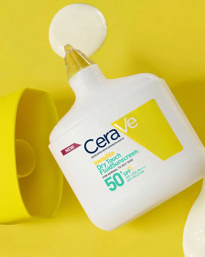 CeraVe - Invisible Dry Touch Fluid Sunscreen SPF50+