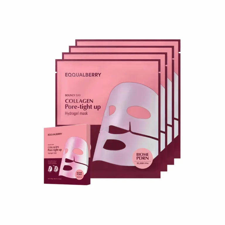 EQQUALBERRY - Collagen Pore Tight Up Gel Mask ( 1 sheet )